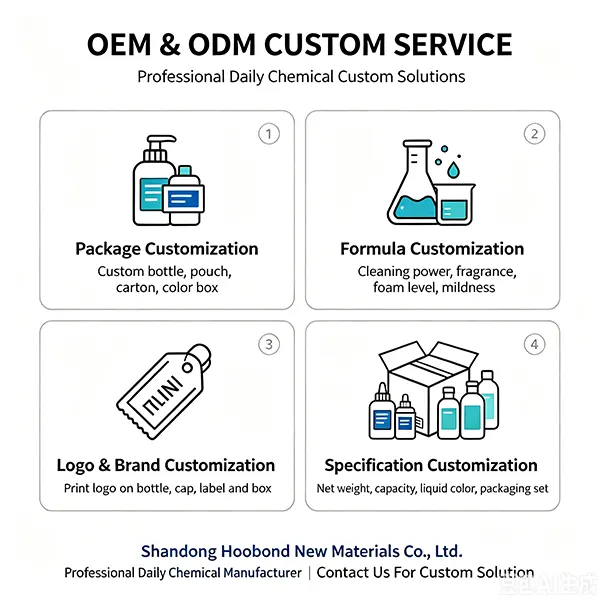 Household Chemicals OEM ODM Service