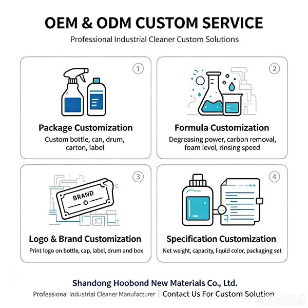 Industrial Cleaners OEM ODM Service